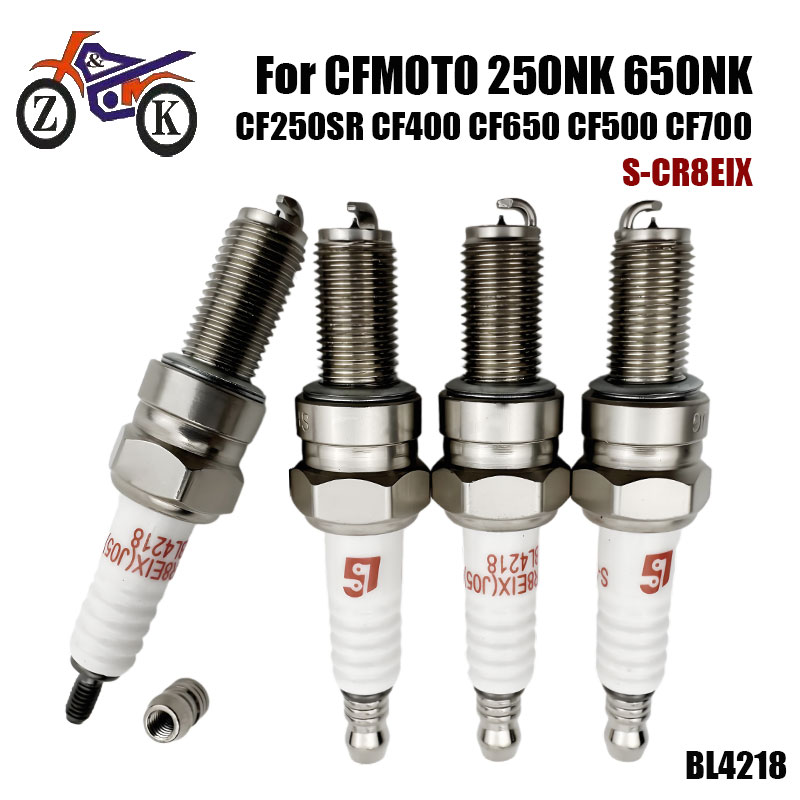 Bujía de iridio CR8EIX para CF - Motorcycle Spark Plug reseña y precio