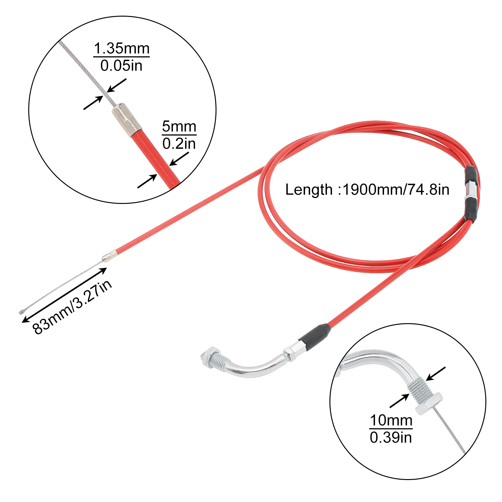Cable de acelerador de reacond - Motorcycle Carburetor reseña y precio