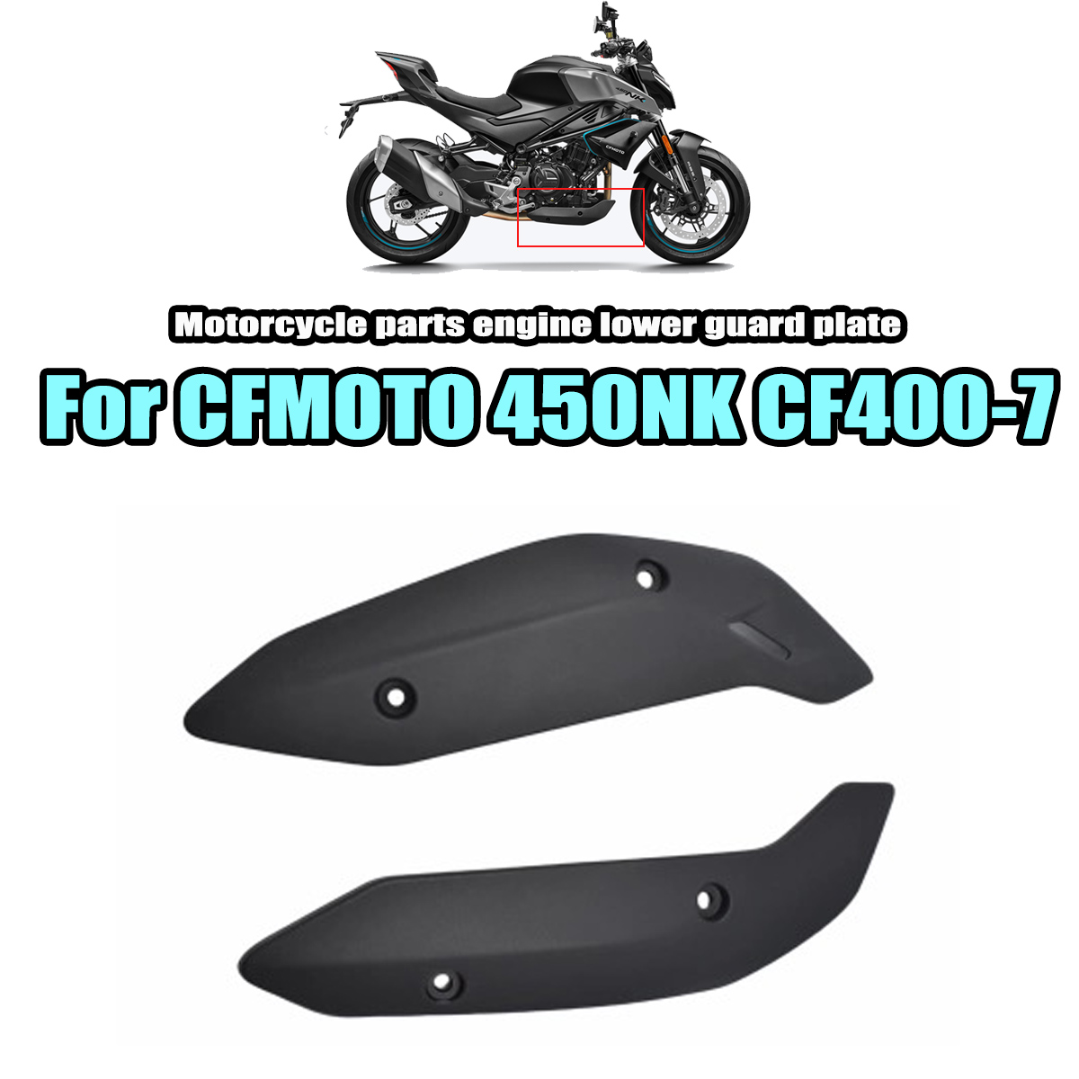 Cubiertas Inferiores de Plásti - Engine Parts Motorcycle reseña y precio